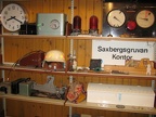 Även mycket material från Saxbergsgruvan har Ulf tagit vara på.
